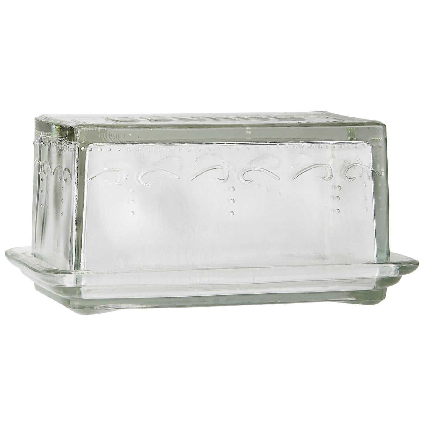 Smörbytta i glas – BEURRE 16x10x7cm - 5