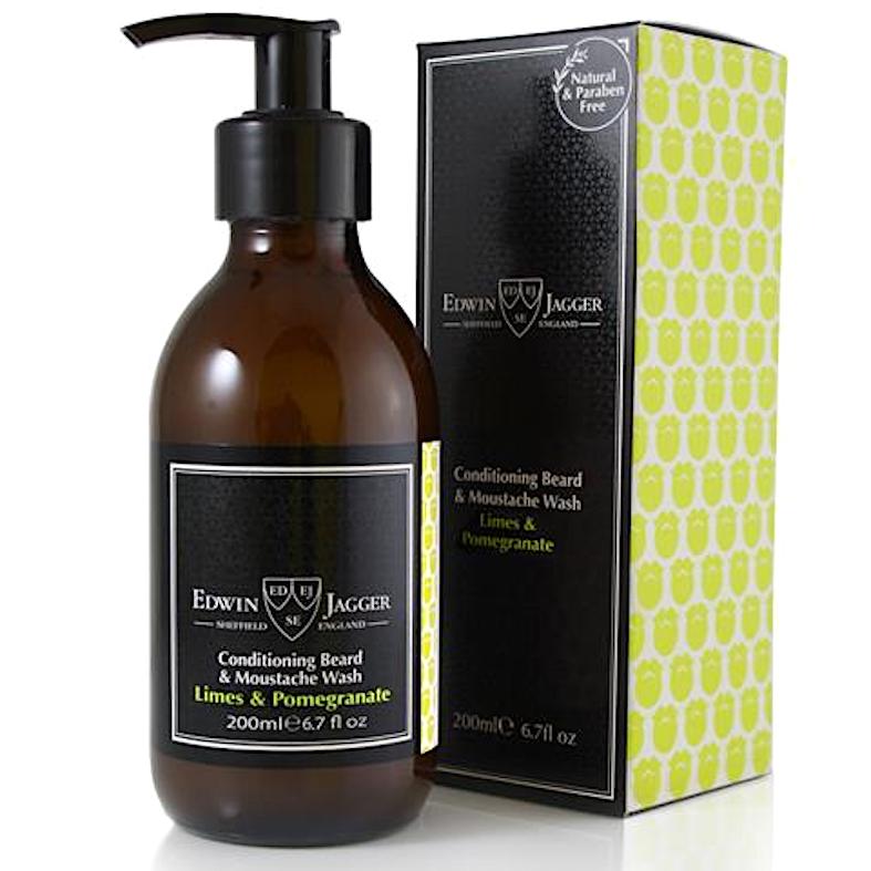 Skägg & mustaschtvätt – Limes & Pomegranate 200ml