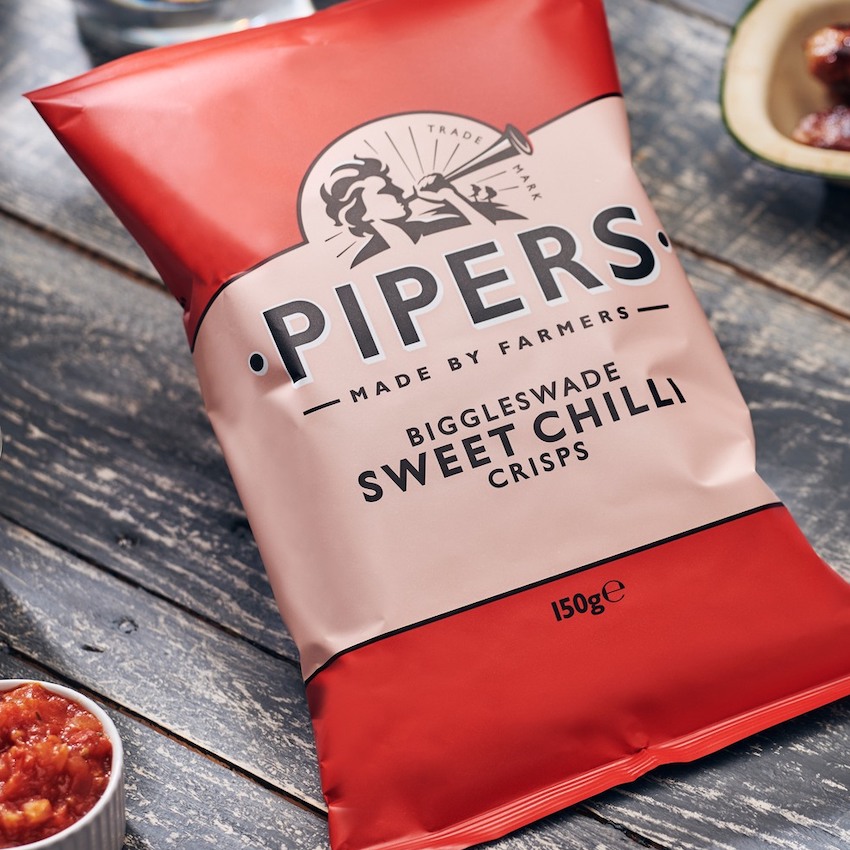 Chips – Pipers Sweet Chilli, 150g - 4