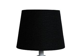 LAMPSKÄRM RUSTIK SVART 18X23X18CM
