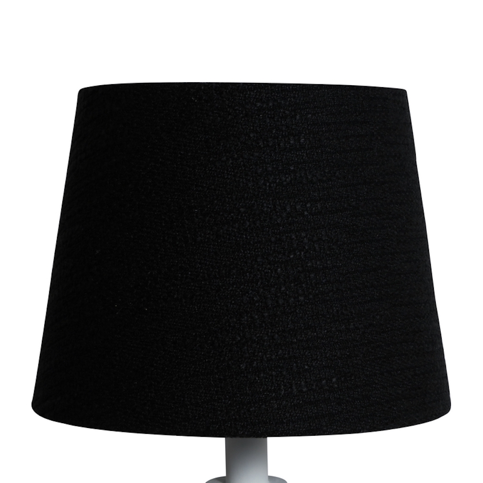 LAMPSKÄRM RUSTIK SVART 18X23X18CM