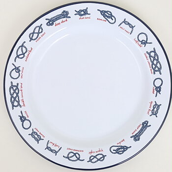Emaljtallrik Knopar – Crow Canyon / FISHS EDDY Ø:21cm