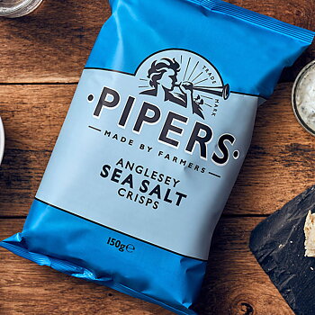 Chips – Pipers Sea Salt, 150g