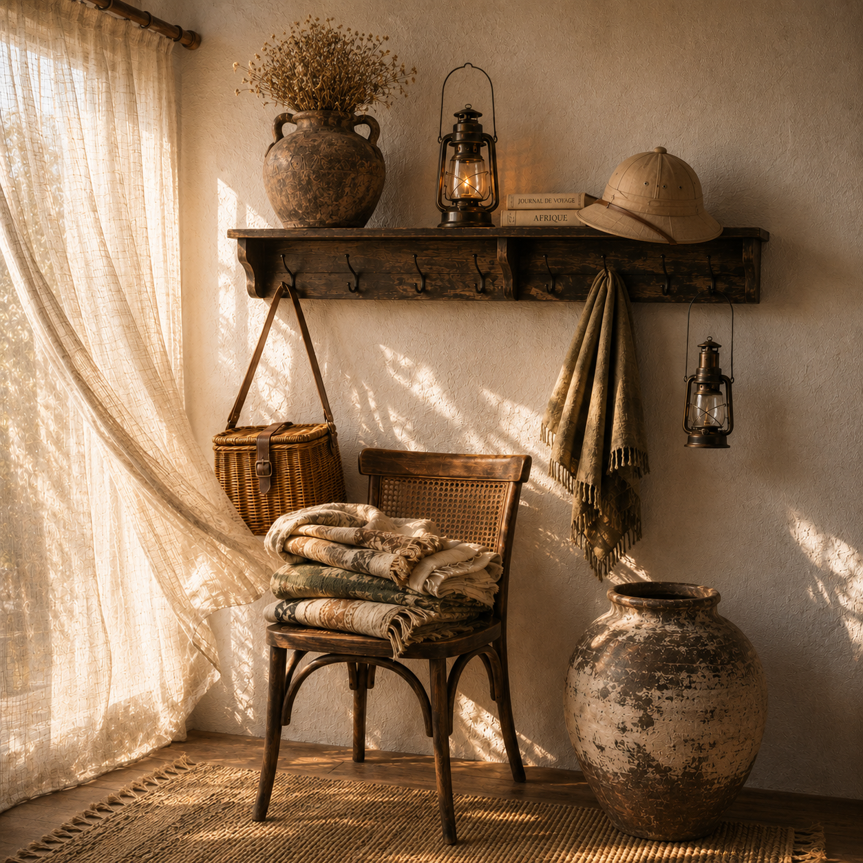 Safari & Kolonial stil