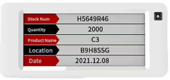 SE-583RY - Large 5.8 ESL with 4-color for maximum visibility