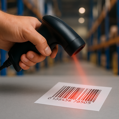 Streckkodsläsare  