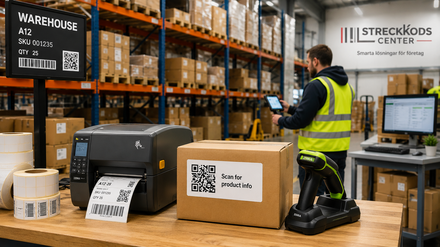 QR code guide for businesses retail logistics warehouse and industry