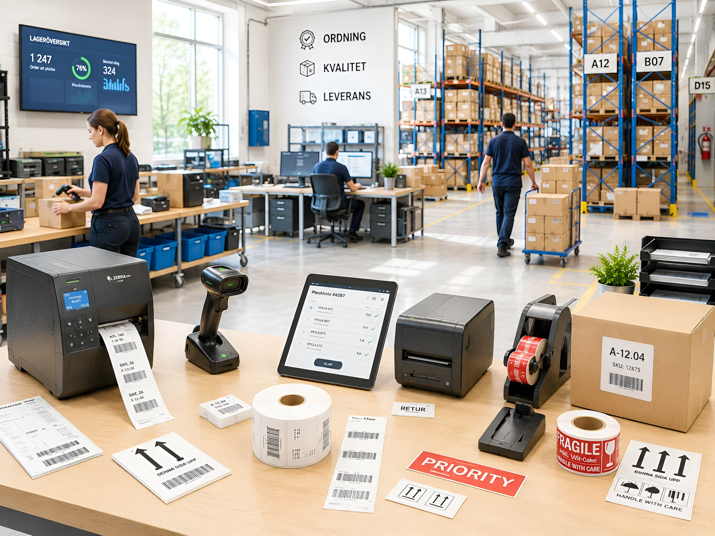Streckkods-Center Där kundsupport och engagemang står i centrum 
