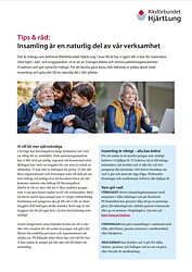 Tips och råd - Insamling