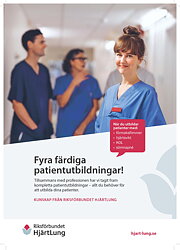 Fyra färdiga patientutbildningar för vården