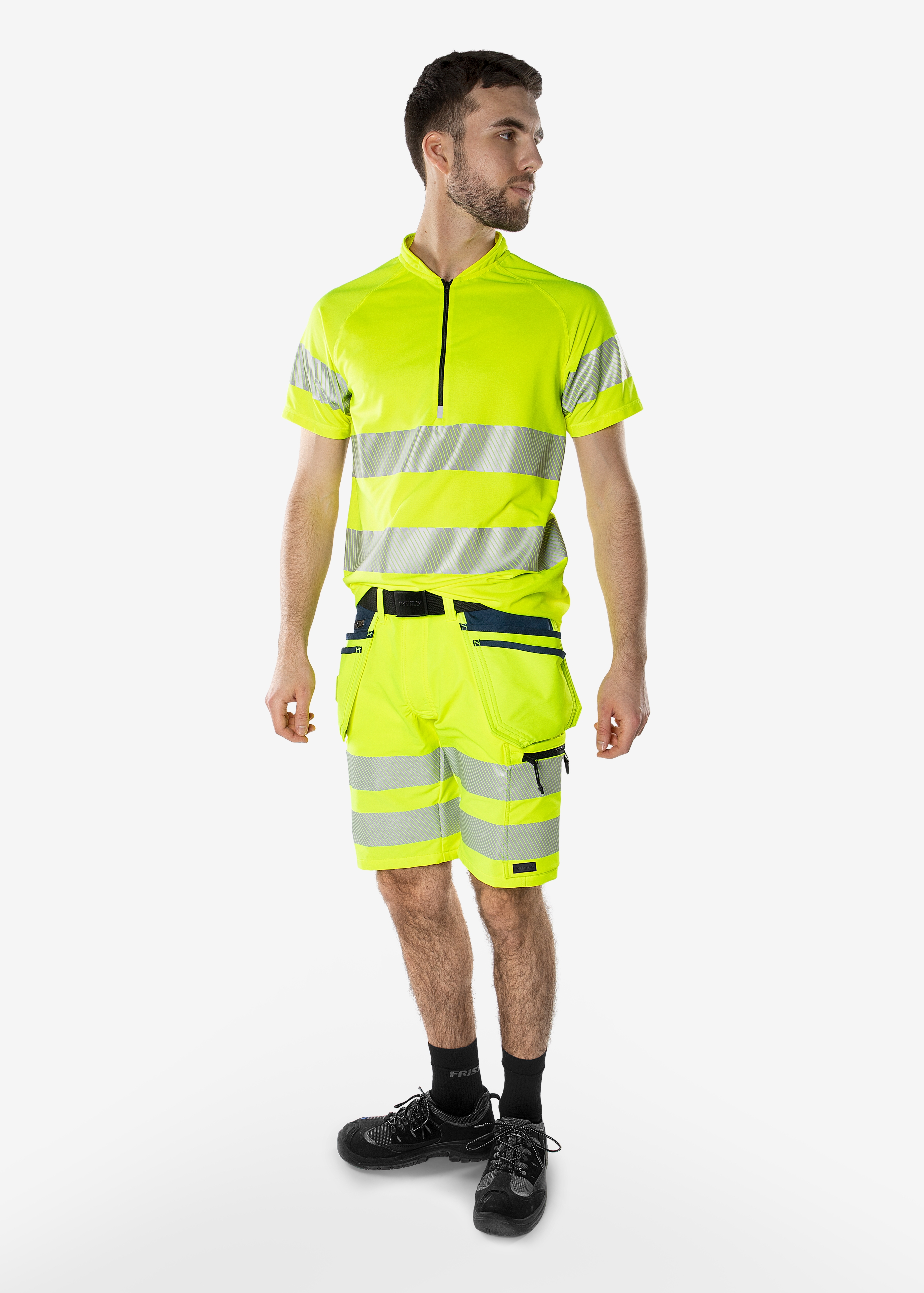 VARSEL GREEN HANTVERKARSHORTS STRETCH 2646 GSTP, KLASS 2 - 2