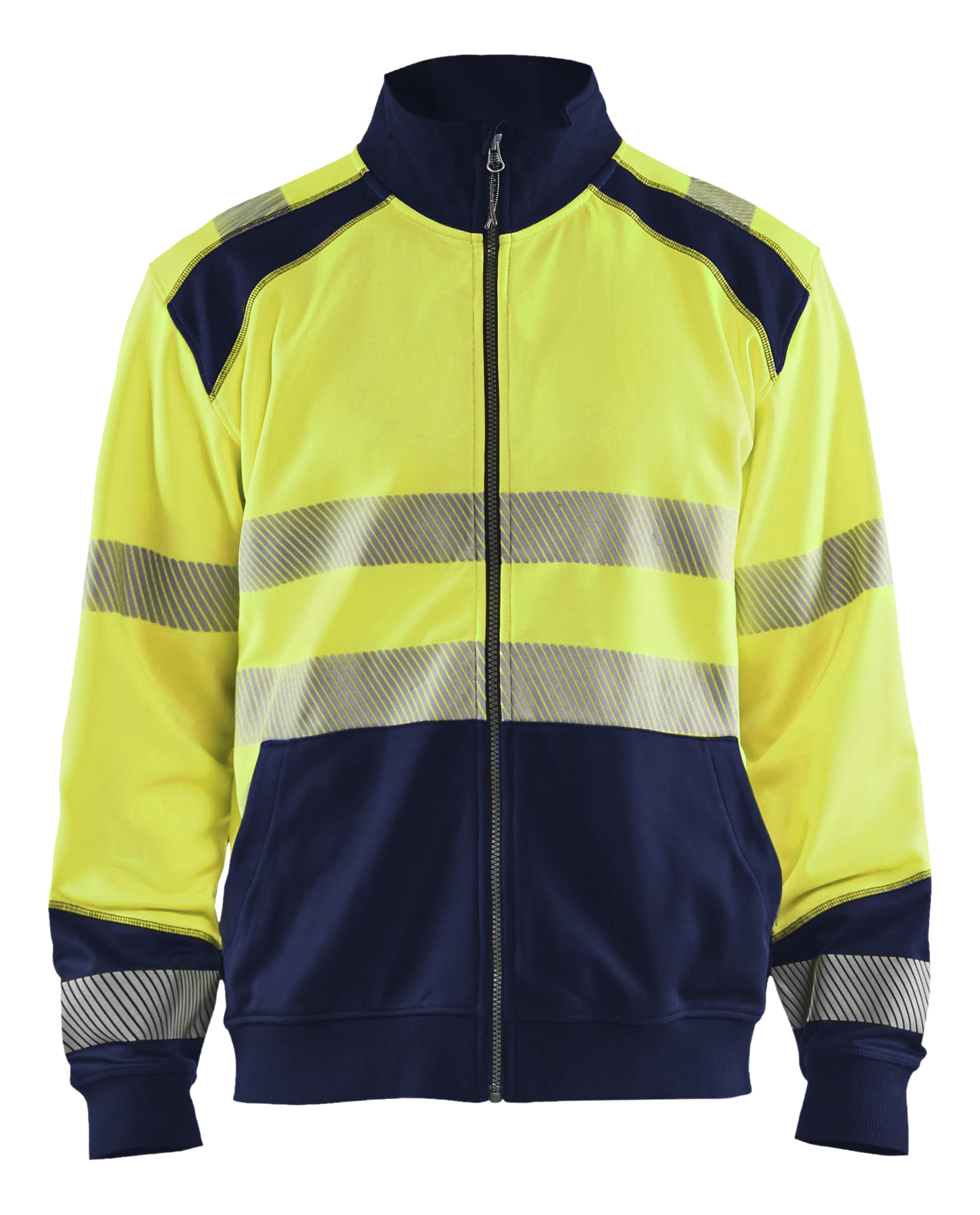 Blåkläder 355825283389 VARSELTRÖJA MED DRAGKEDJA - 4