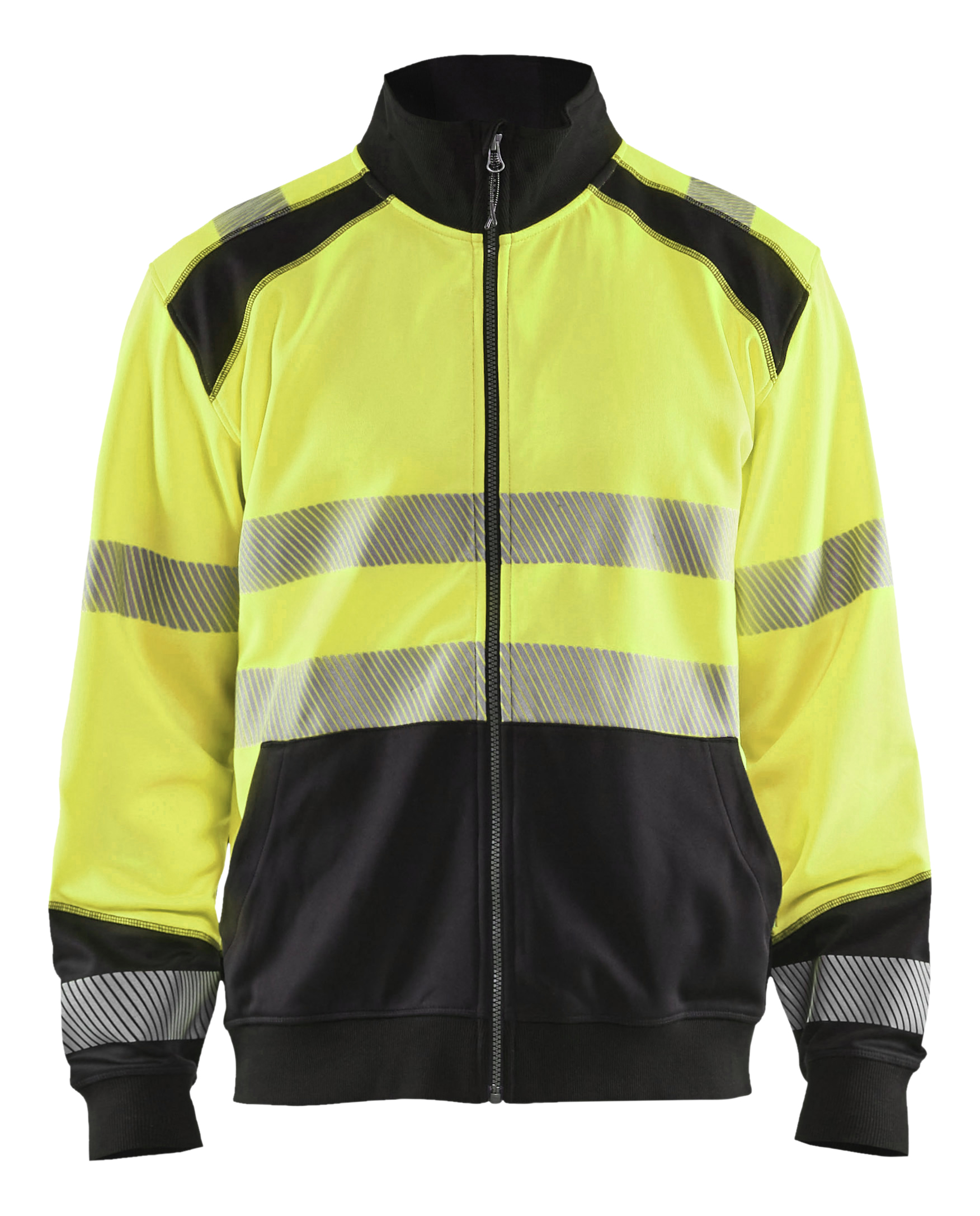 Blåkläder 355825283389 VARSELTRÖJA MED DRAGKEDJA - 3