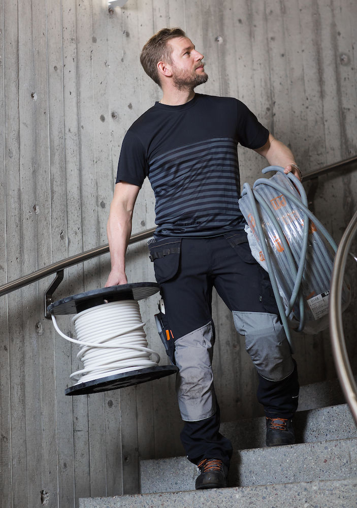 Jobman 2822 Hantverksbyxa Star med hölsterfickor - 7