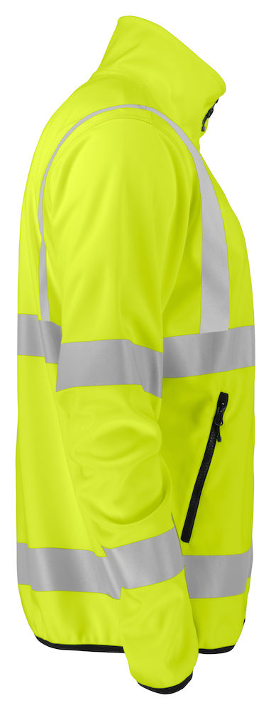 Projob 6105 SOFTSHELLJACKA LITE EN ISO 20471 KLASS 3 - 3