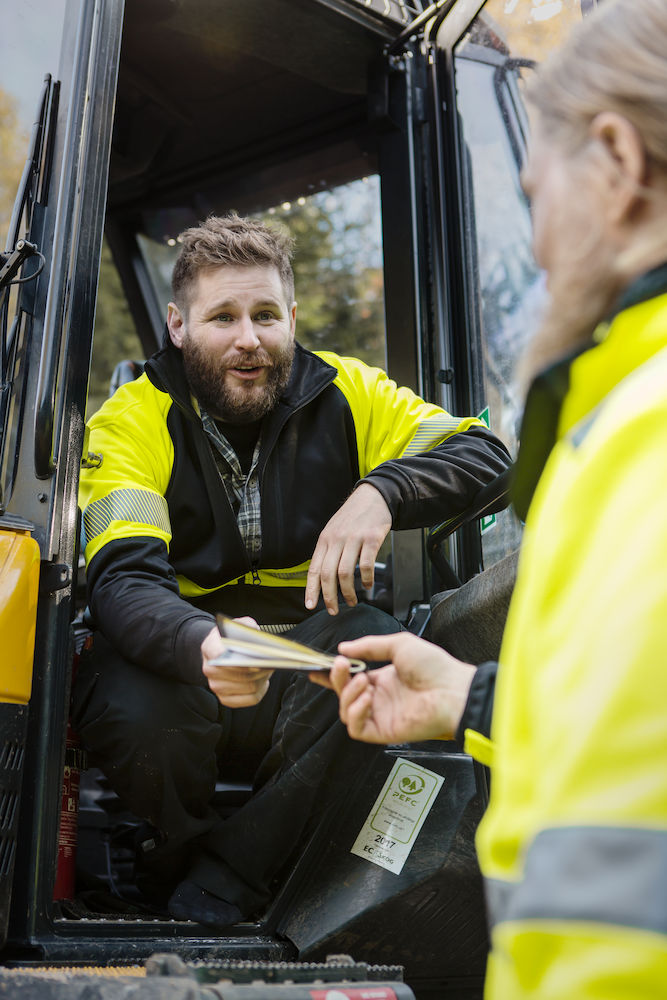 Projob 6120 SWEATSHIRT EN ISO 20471 KLASS 1 - 4