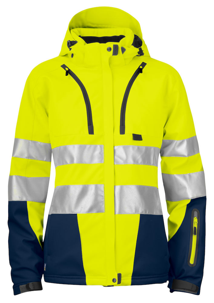 Projob 6424 FODRAD JACKA DAM EN ISO 20471 KLASS 3/2