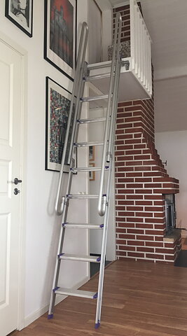 Laggo Loft/Warehouse Ladder 7steps, 1,70m