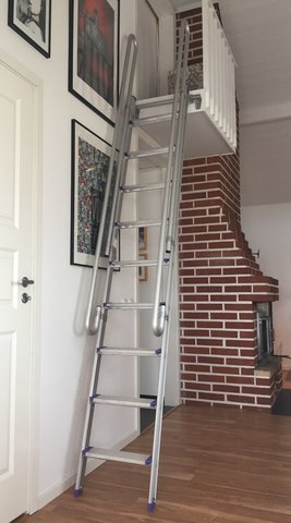 Laggo Loft/Warehouse Ladder 8steps, 2,05m