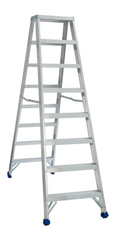 Laggo Trappstege Dubbelsidig Pro, 8-steg, 1,85m