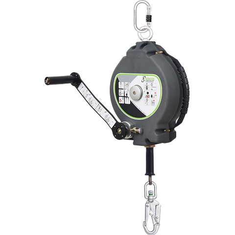 Rescue arrester System KRATOS with 30m steelwire