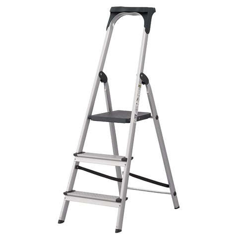 Step Ladder Singlesided, 3-step 0,62m