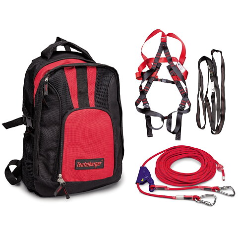 Fallsafety set Grip 12 + Backpack 15m