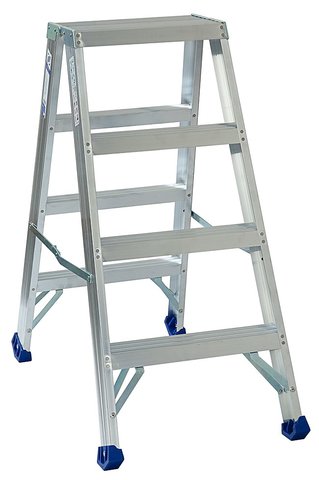 Dubbelsidig Arbetspall, 4x2-steg 0,95m