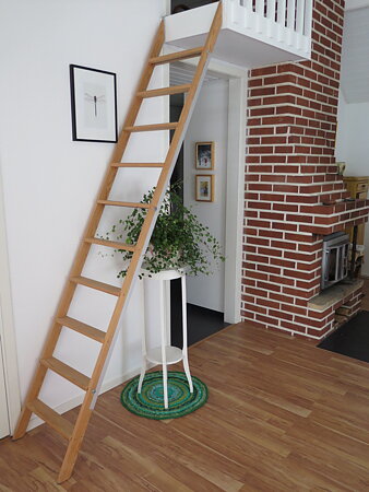 Laggo Trä Loft/Enkelstege 2,4m