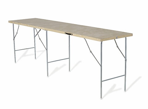 Pasting Table 2-part adjustable 2,70x0,60m