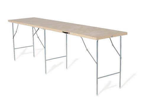 Pasting Table 2-part adjustable 2,70x1,05m