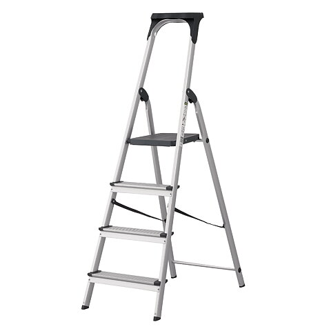 Step Ladder Singlesided, 4-step 0,84m
