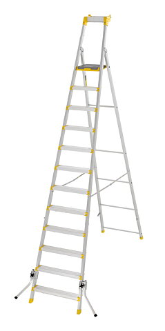 Wibe Trappstege Enkelsidig 55Pn, 12-steg, 2,93m
