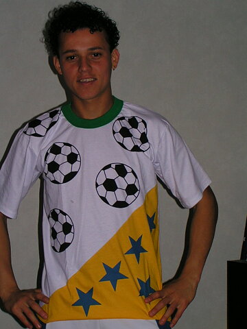 Brasil T-Shirt Bolas3 Unisex size M