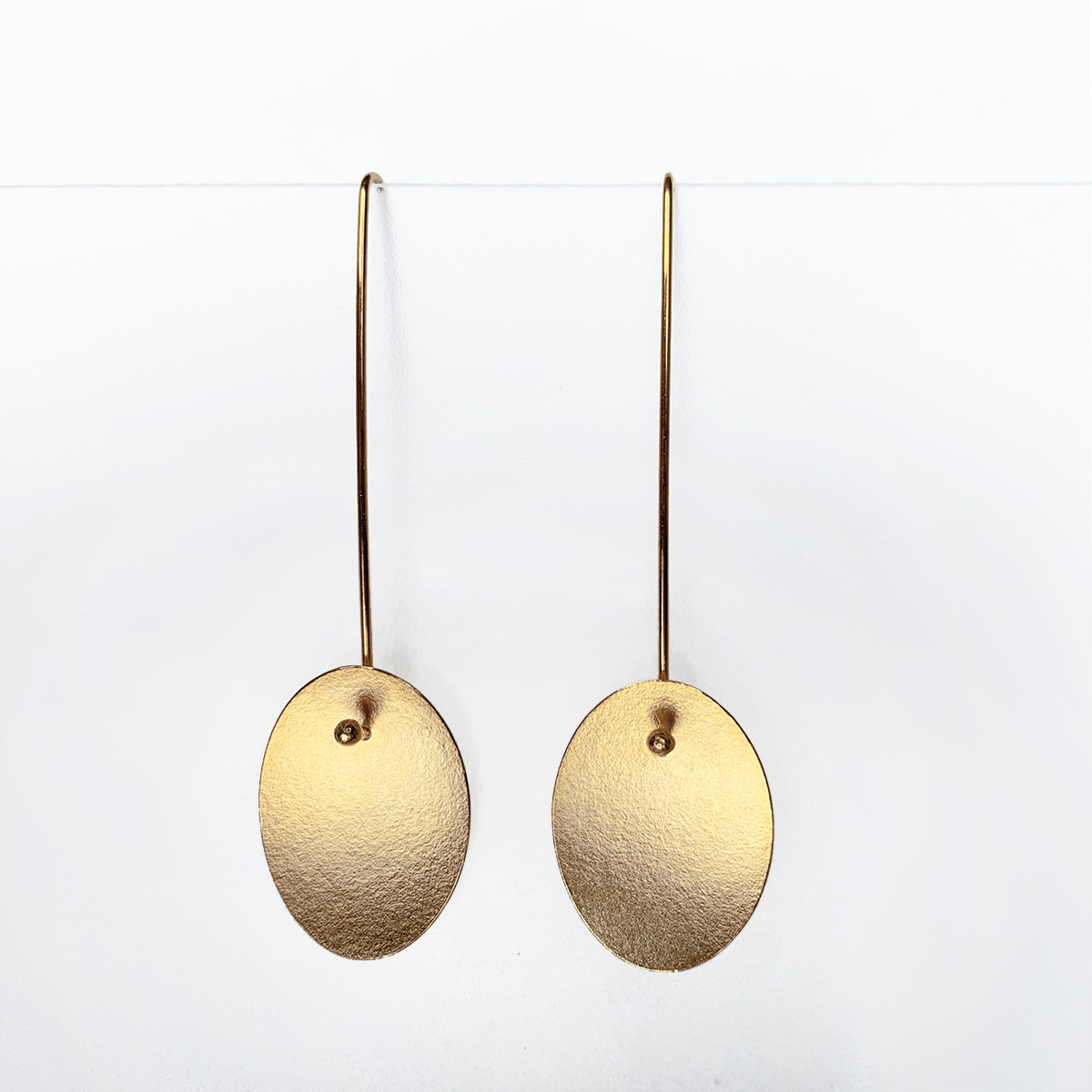 Örhänge oval & lång