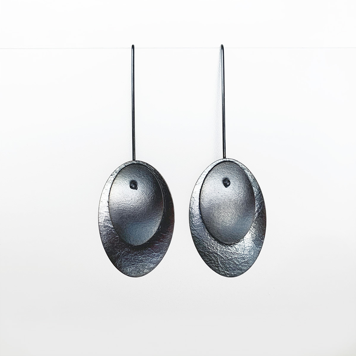 Ohrschmuck zwei Ovale