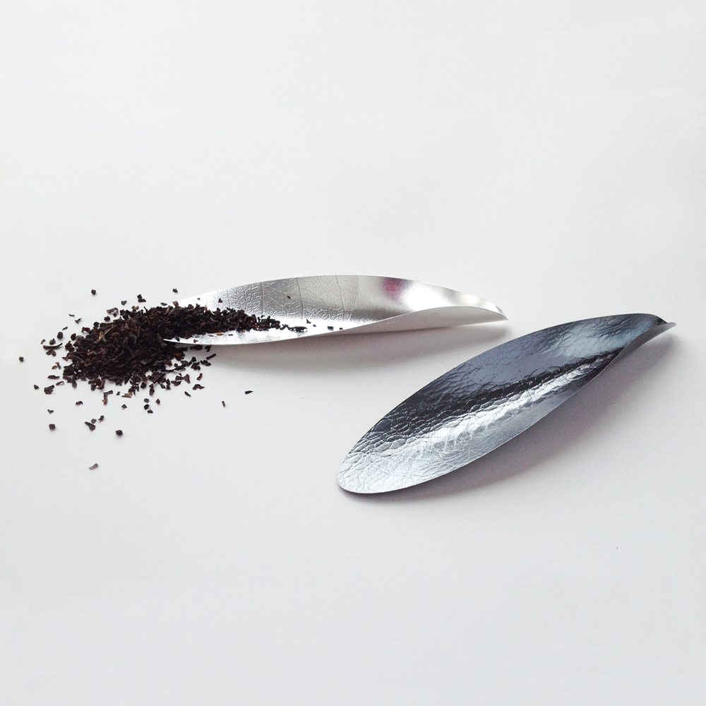 Teekelle in Silber
