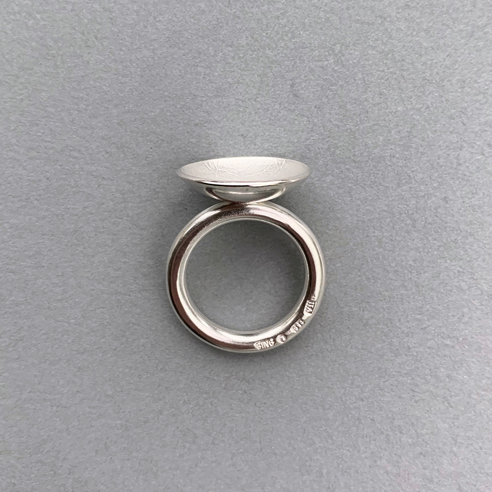 Ring  geprägtes Blatt - 3