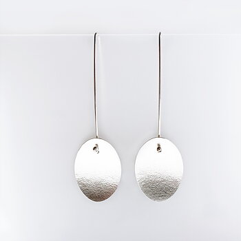 Örhänge oval & lång