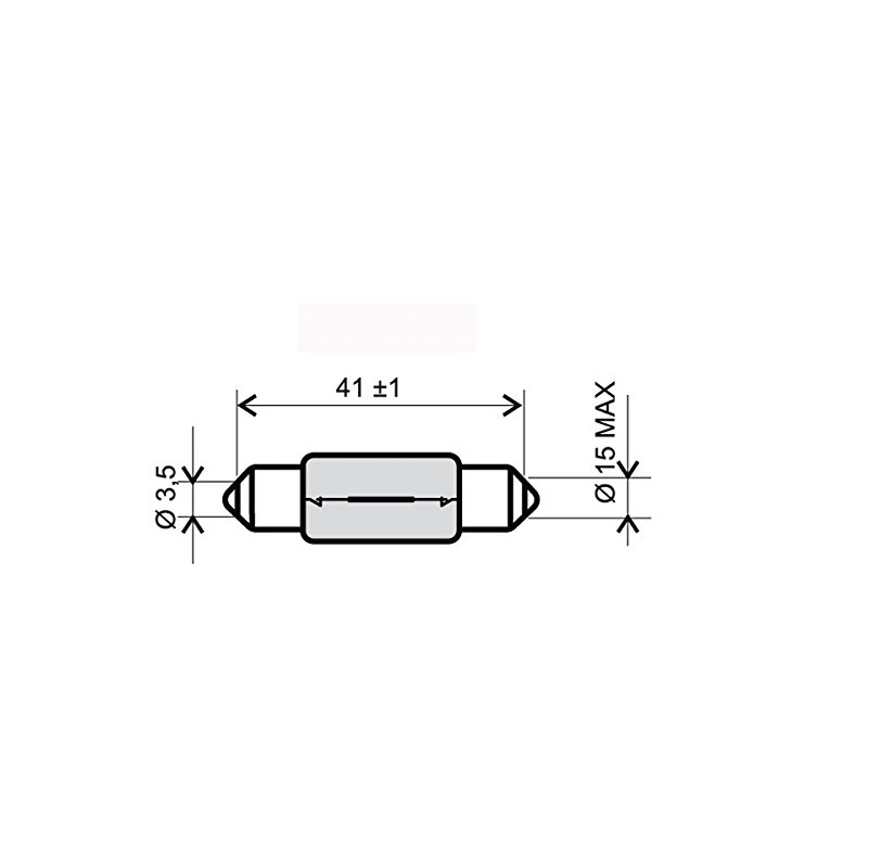 Glödlampa 6V-15W