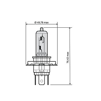 Glödlampa 12V 35/35W