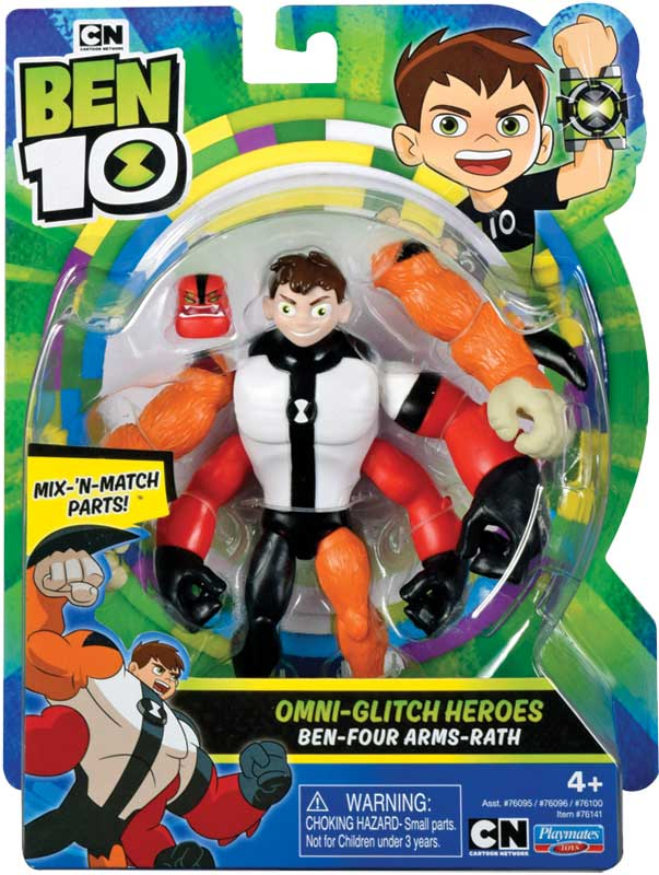 Ben 10 Omni-Glitch Ben-Four Arms-Rath	