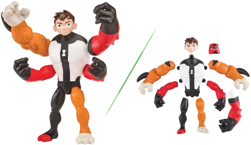 Ben 10 Omni-Glitch Ben-Four Arms-Rath	 - 2