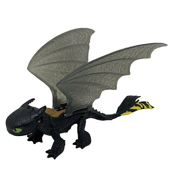 How To Train Your Dragons Toothless Action Figure Yellow Tail
