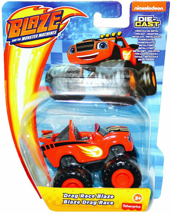 Blaze och Monstermaskinerna Drag Race Blaze