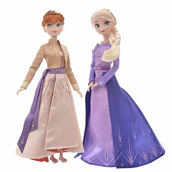 Disney Frozen 2 Anna & Elsa Deluxe 2-Pack