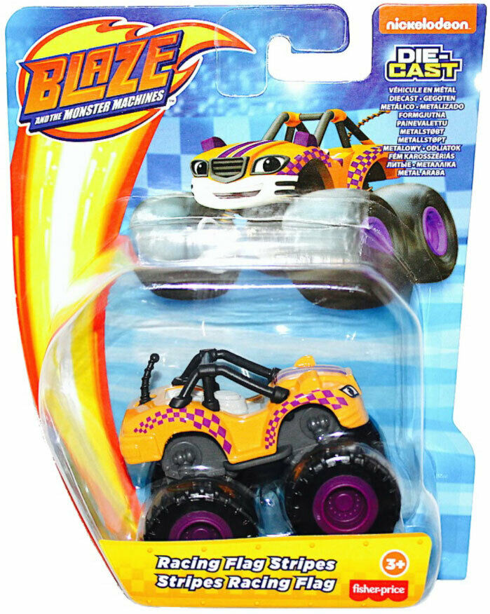 Blaze och Monstermaskinerna Racing Flag Stripes