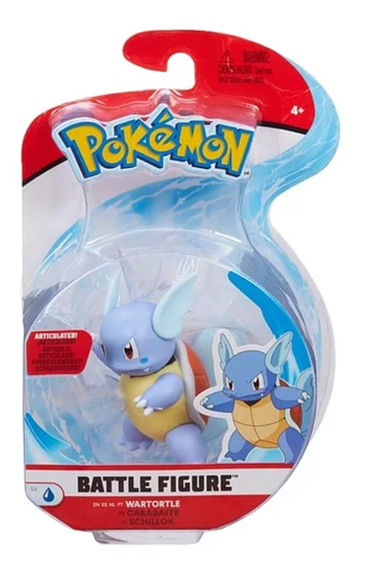 Pokemon Wartortle Battle Figure