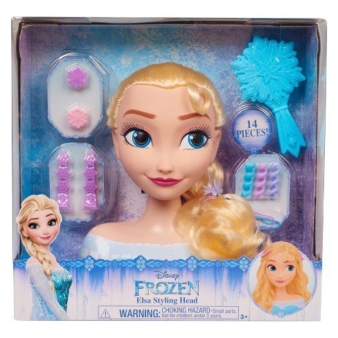 disney frozen elsa styling head