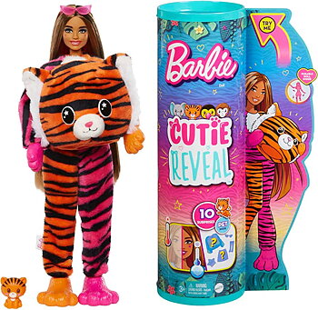 Barbie Cutie Reveal Jungle Tiger